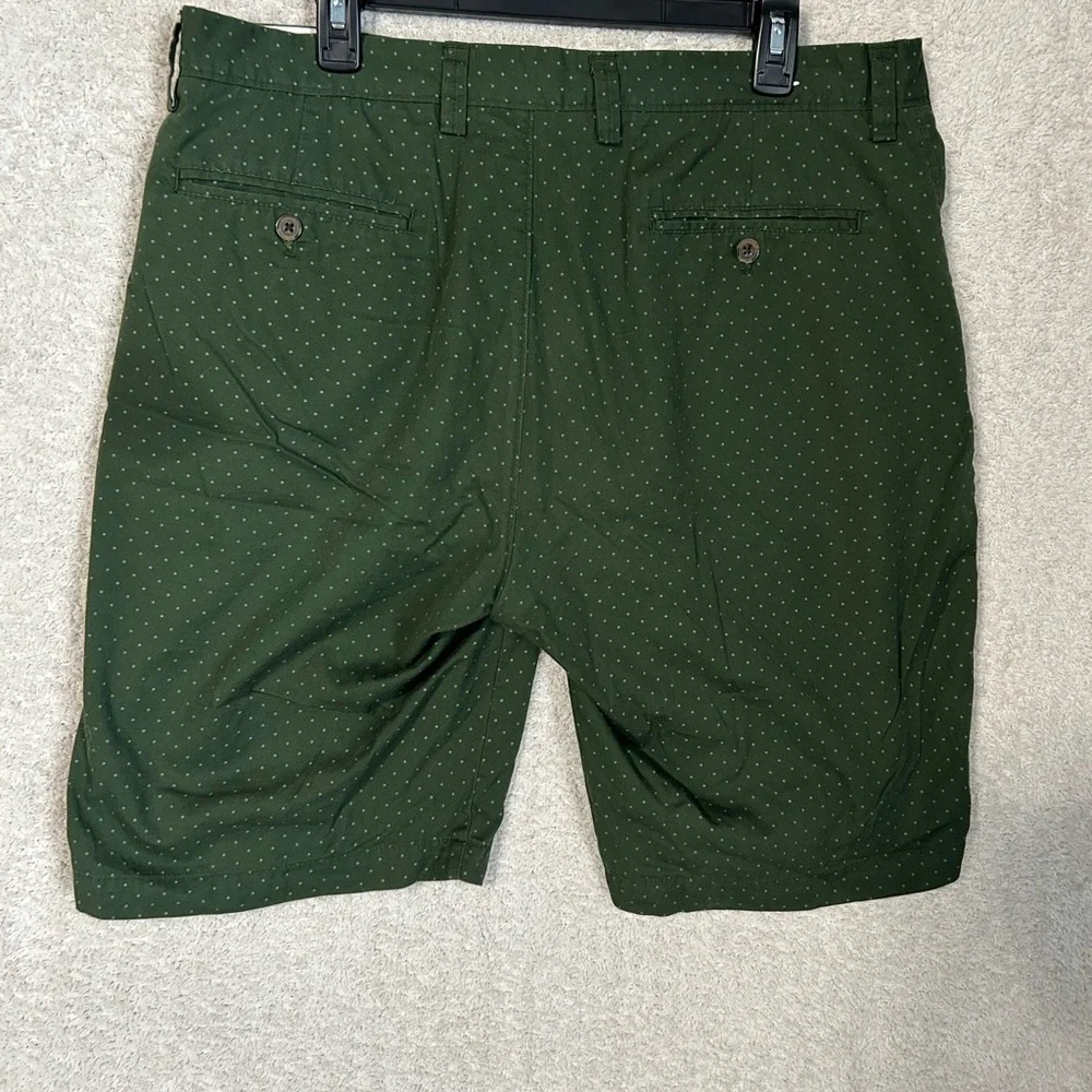 J. Crew Green Flat Front Shorts Casual Style
